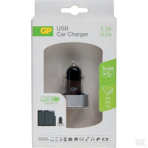 +GP USB Car Charger