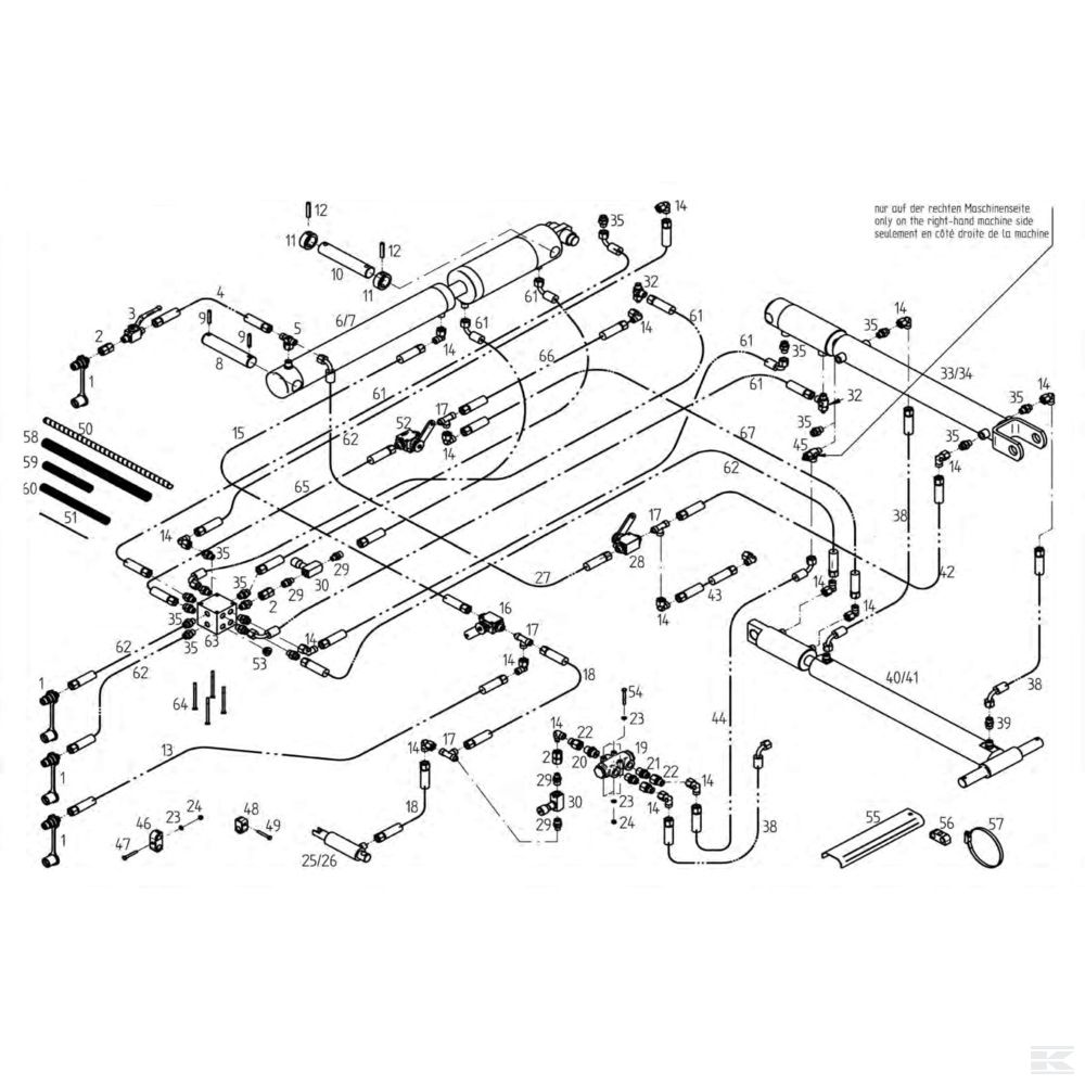 Гидравлика, подходящая для Fella TH 13010 Trans