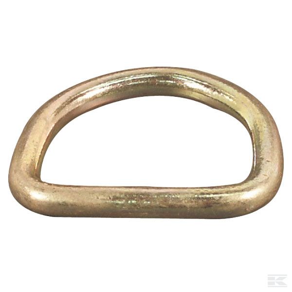 Сварное D-образное кольцо, оцинкованное