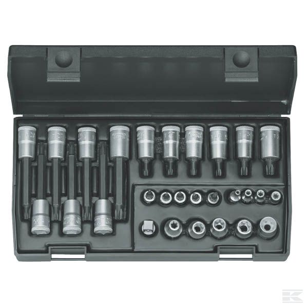 30TX20 набор торцовых гаечных ключей 1/4 и 3/8" из 28 предметов, Torx