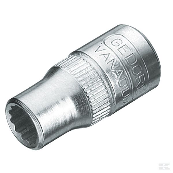 20 Ключ торцовый 1/4", 12-гранный