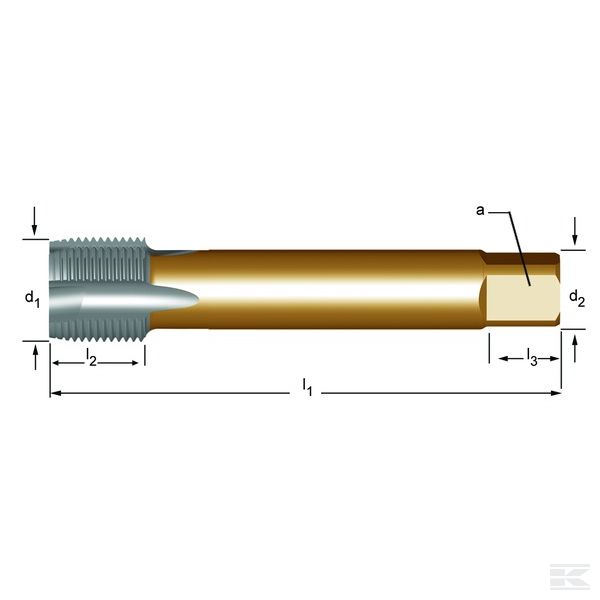 Метчик G-BSP EP40 HSCo