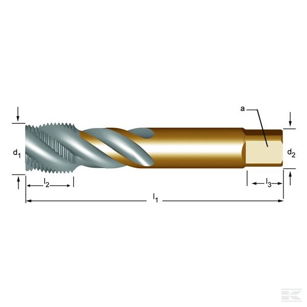 Метчик G-BSP EX40 HSCo