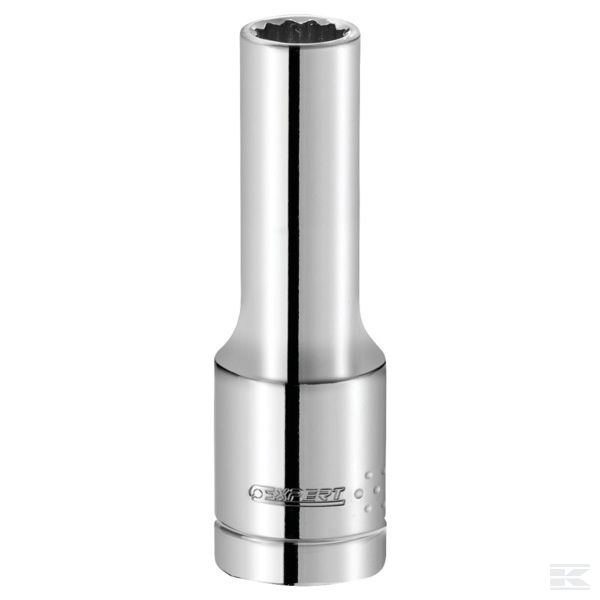 12-гранная торцевая головка 1/4" длинная - метрическая