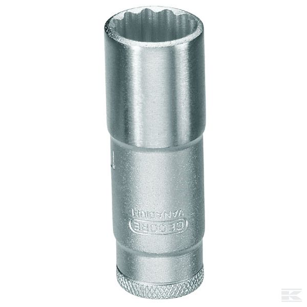 D30L головка к торцовому ключу сменная 3/8" 12-гранная длинной формы