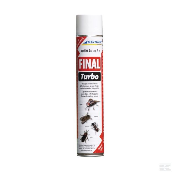 Спрей от паразитов Final, спрей от мух Turbo