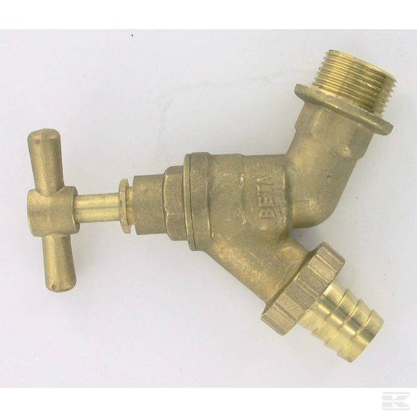 Кран запорный, латунь 3/4" BSP