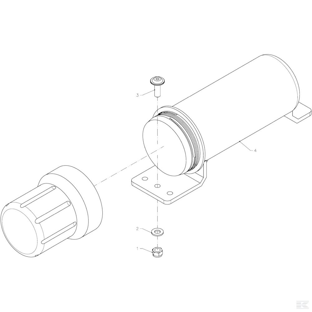 21 Ящик для документов Спроектировано для Kverneland 8076C