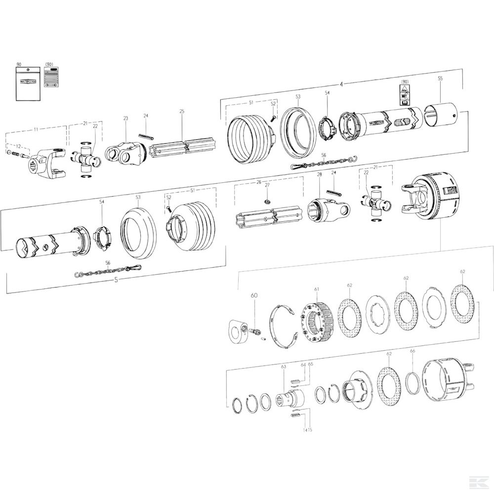 40 Фрикционная муфта Спроектировано для Kongskilde GD 3205FM TD 40 Фрикционная муфта Спроектировано для Kongskilde GD 3205FM TD