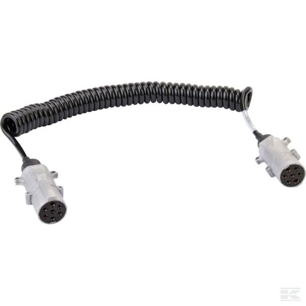 Спиральный кабель  24 V ISO 4141-4