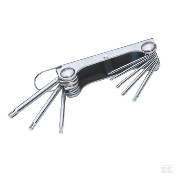 43TX  комплект ключей для внутр. Torx