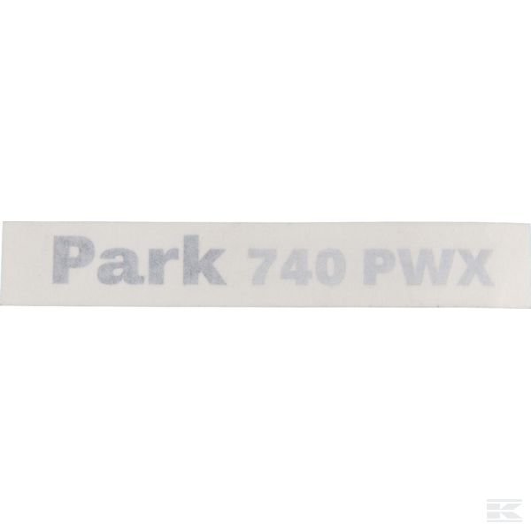 +decal " Park 740 PWX "