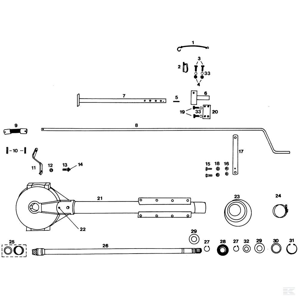 Главный привод, для Fella TS 415 DN