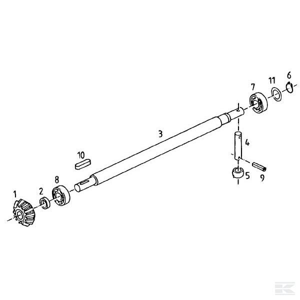 Привод внешний для Deutz-Fahr KH 2.52 DN