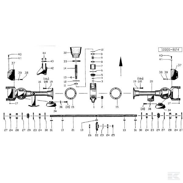 Главный привод, для Niemeyer HR 821 DH