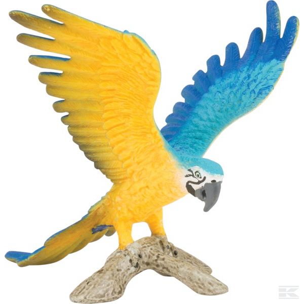 14690SCH Сине-желтый попугай