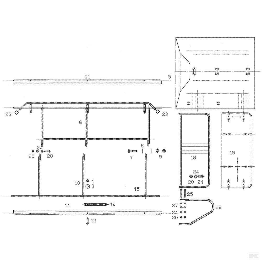 Кожухи защитные, подходят для Fella SM 350