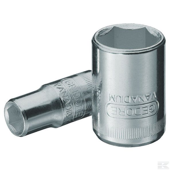 20 Ключ торцовый шестигранный 1/4"