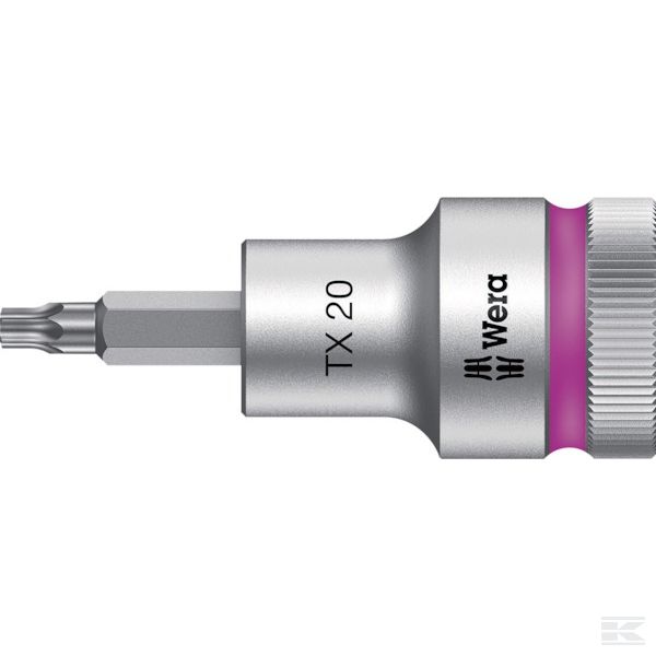Насадка Torx® HF с функцией удерживания 1/2" Wera Zyklop