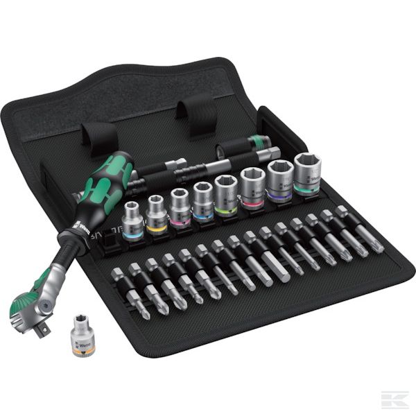 Набор торцевых ключей 8100 SA 9 1/4" Zyklop Speed Wera 15 эл.