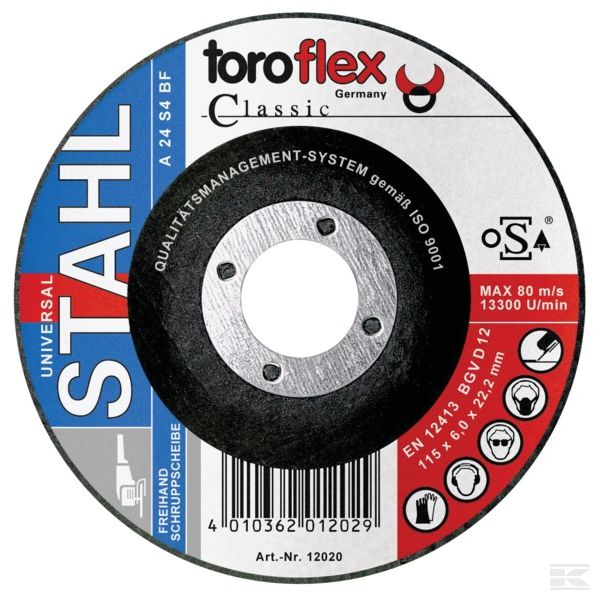 Круги обдирочные шлифовальные для металла, Круги обдирочные шлифовальные для металла,