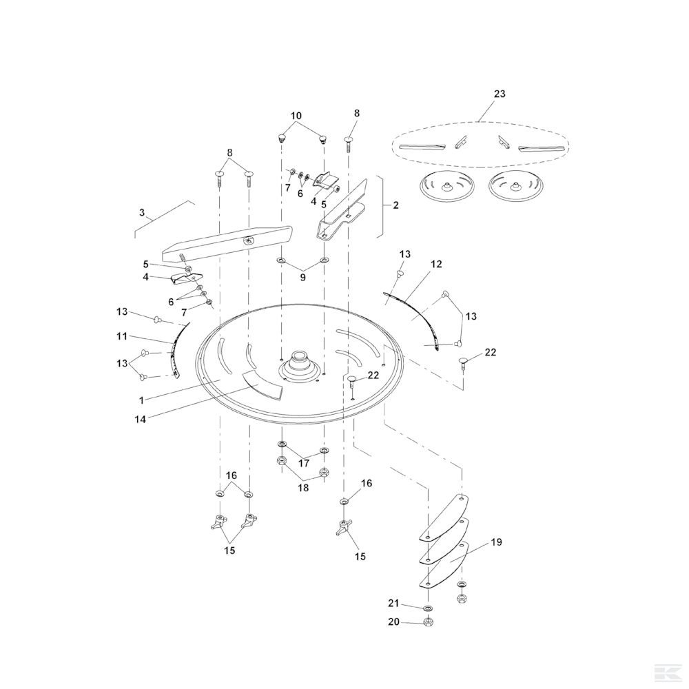 Оригинальный Amazone ZA-M Ultra,profiS,Haydro — рассеиватели OSE 18–28