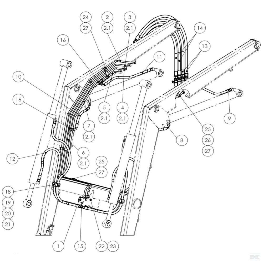 Гидравлика для EcoLine FE 650 P
