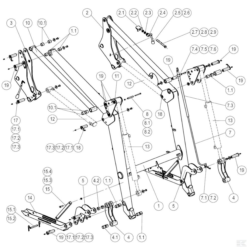 Основная рама, подходящая для EcoLine FE 650 P