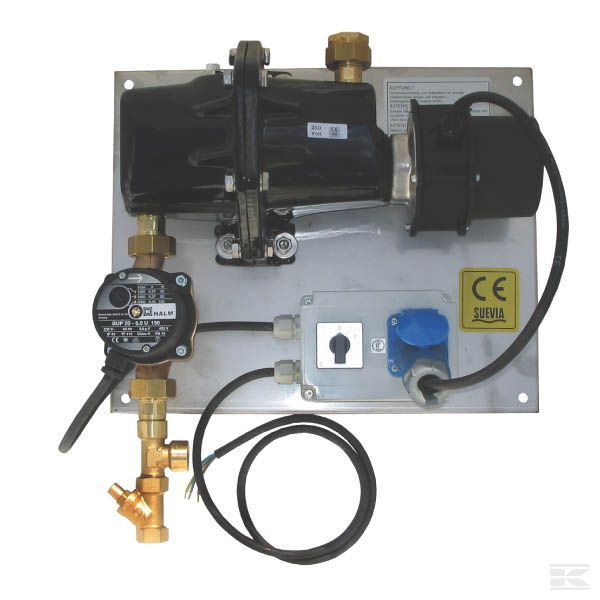 Нагревательный прибор с термометром и насосом - модель 303 - Suevia