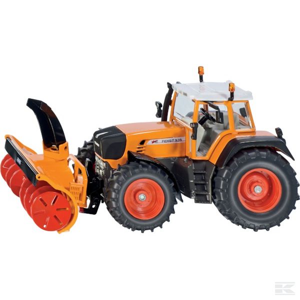 S03660 трактор Fendt 930 Vario + шнекороторный снегоочиститель