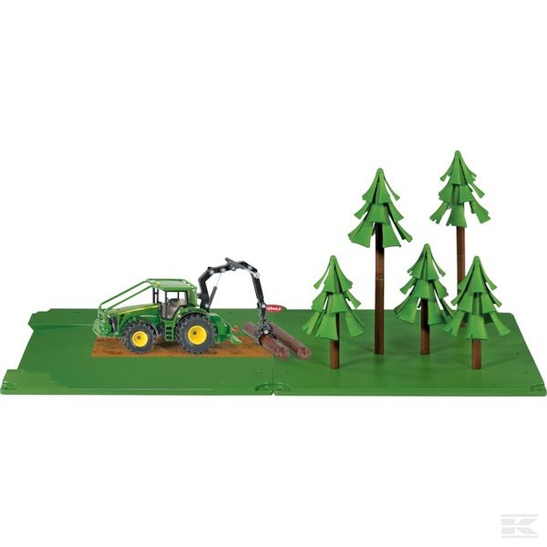 S05605 SikuWorld лес с трактором
