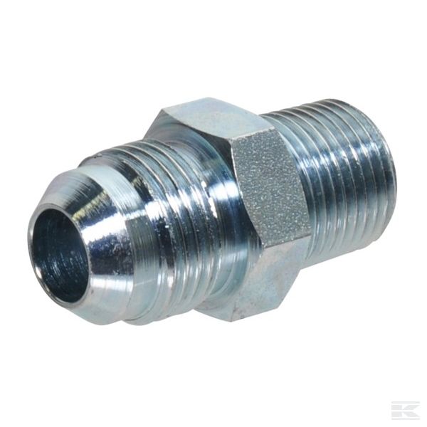 Прямой ниппель с наружной резьбой JIC / NPT