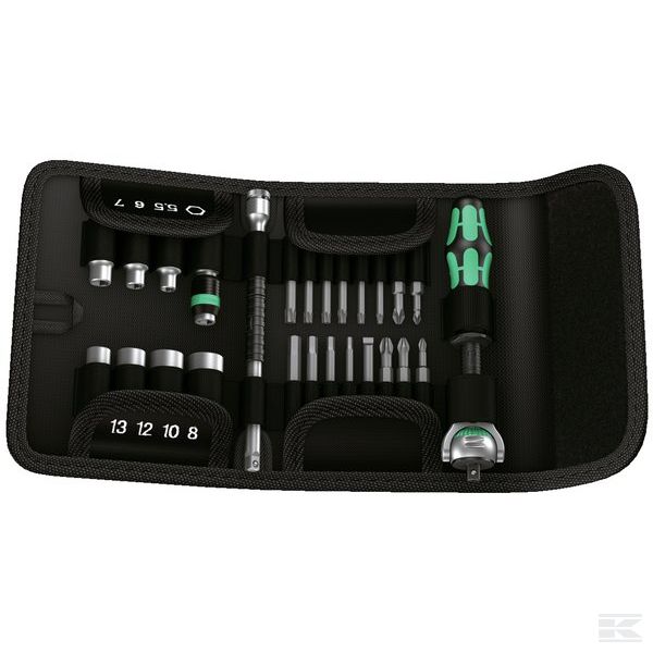 8100SA Набор трещоток Zyklop 1/4", 30 предметов