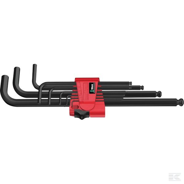 950 PKL/9 BM N набор угловых ключей, метрические, BlackLaser