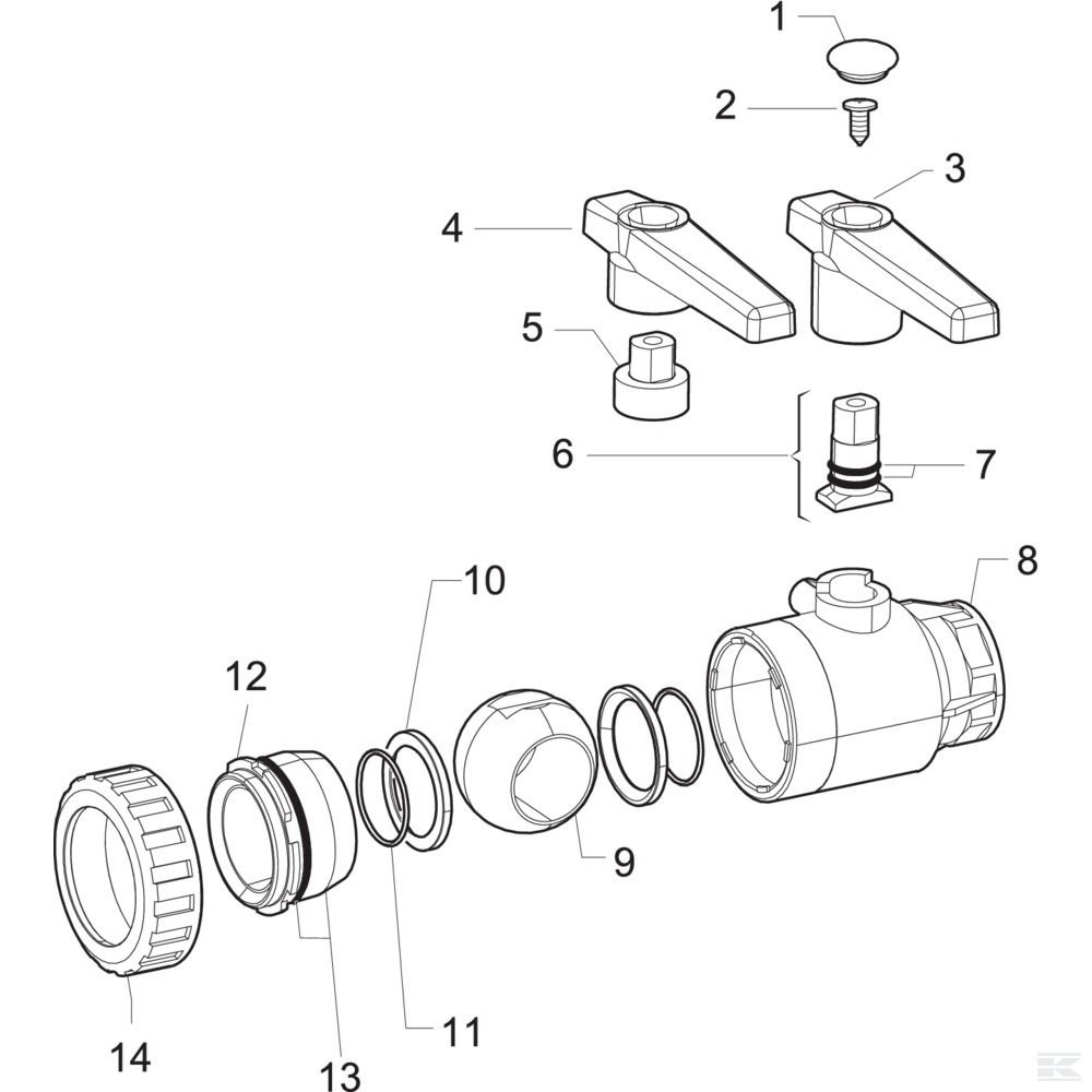 Arag, запасные части  для серия 454