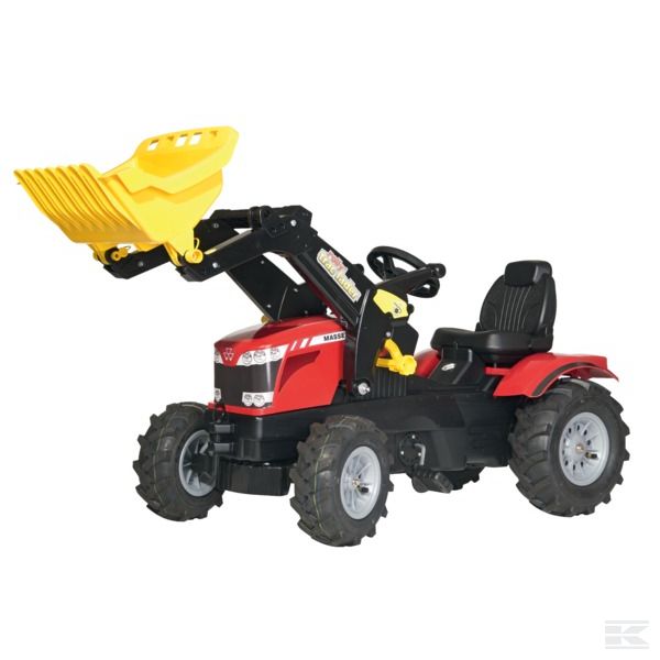 R61114 — Massey Ferguson 8650 с фронтальным погрузчиком и пневматическими шинами