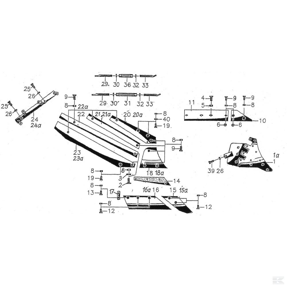 Niemeyer – корпус плуга ENU18G (Delta)