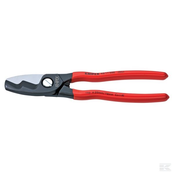 95.11.200 — Кабельные ножницы для резки медных и алюминиевых кабелей, с двойной режущей кромкой