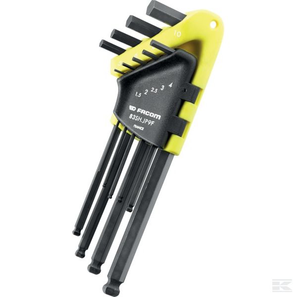 83SH.JP9F Ключи шестигранные - FLUO