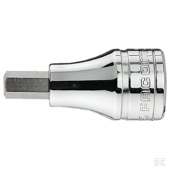 Ключ торцовый JT 3/8" с битами для винтов с внутренним шестигранником, "Junior", метрический