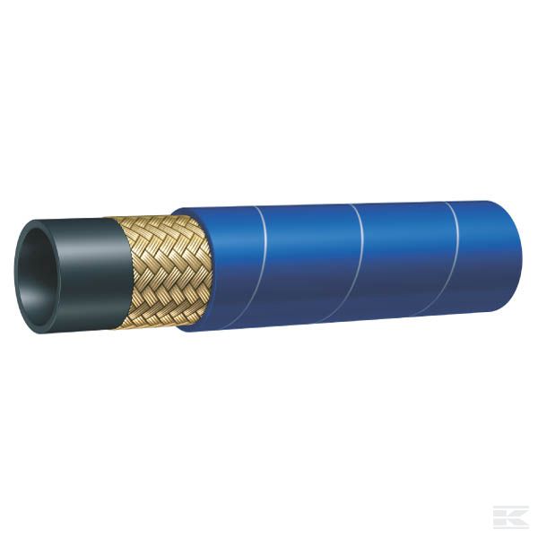 Шланг высокого давления - Alfajet 210 - синий - 1 оплетка из стальной проволоки