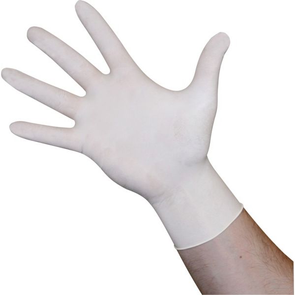 Одноразовые латексные перчатки