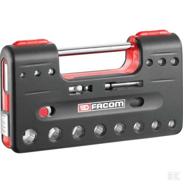 J.360DBOX1 — набор метрических 6-гранных торцовых ключей 3/8