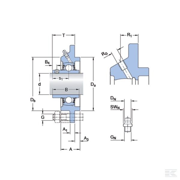 FYC55TF Корпус в сборе