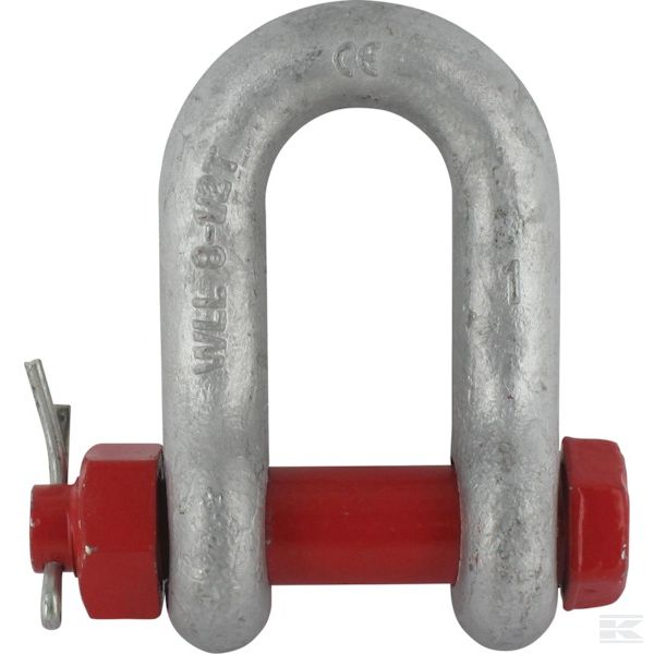 FSH1S +D-Shackle high-str. 1" 8500kg