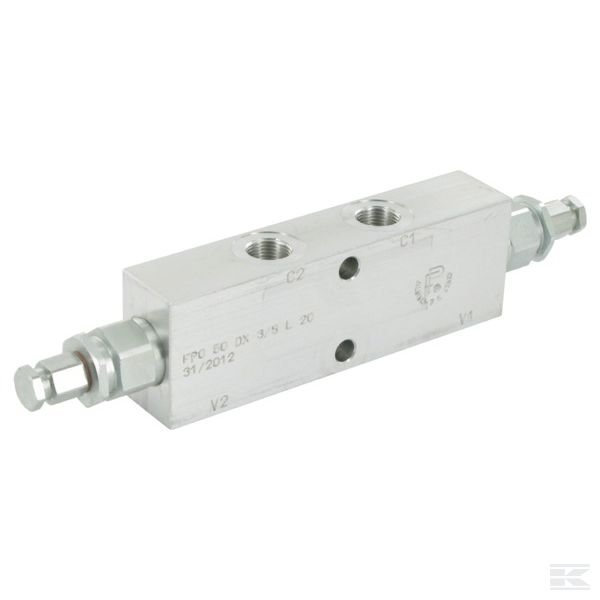 FPO50DX38L20 Двойной уравнительный клапан