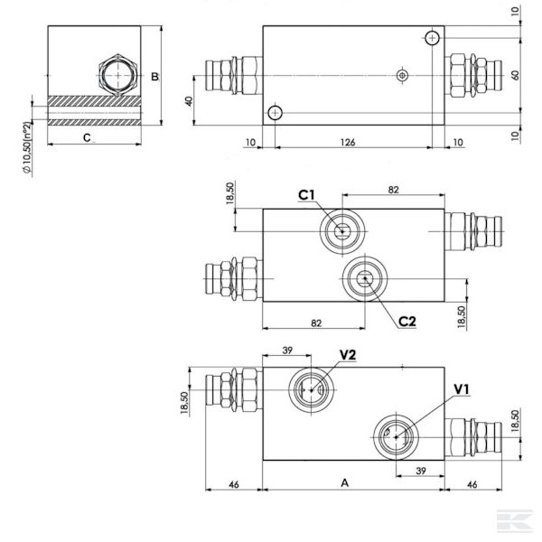 FPO150DD34L35 Клапан спускного тормоза