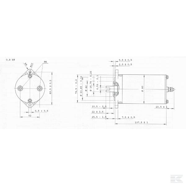 MPPDCM24V800N Двигатель 24 В DC 800 Вт вкл. реле