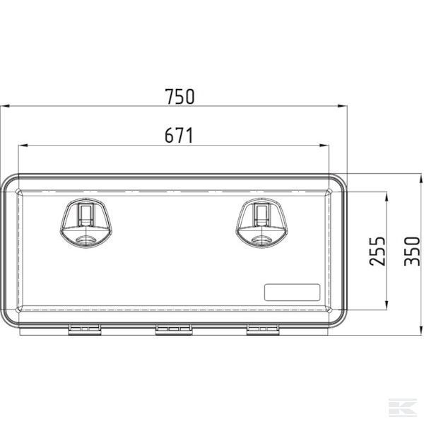 DK81105 +Tool box 750x350x300