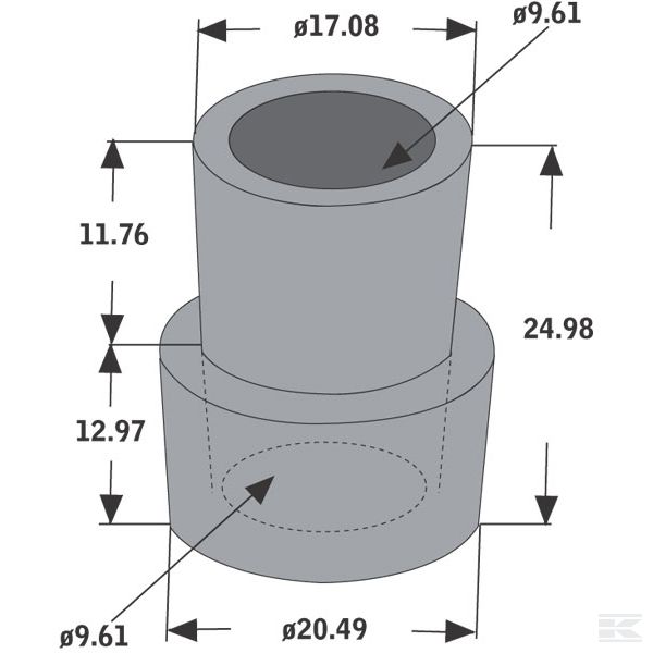 FGP456880 Переходная втулка